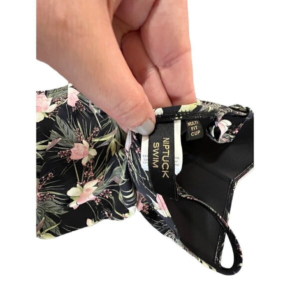 Niptuck Swimsuit Sz 6 One Piece Floral - Picture 5 of 7